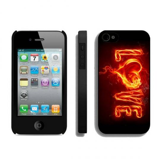 Valentine Fire Love iPhone 4 4S Cases BYB - Click Image to Close